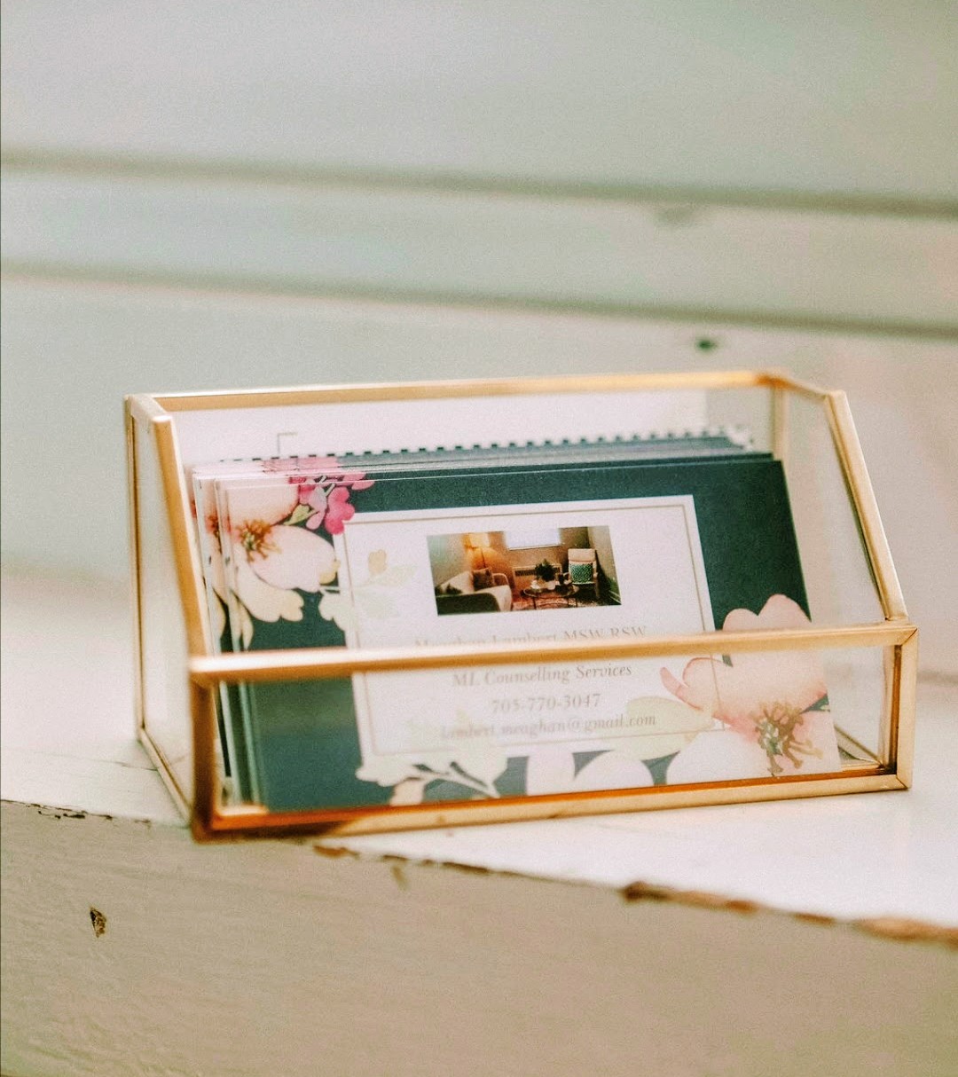 ML Counselling Services business cards